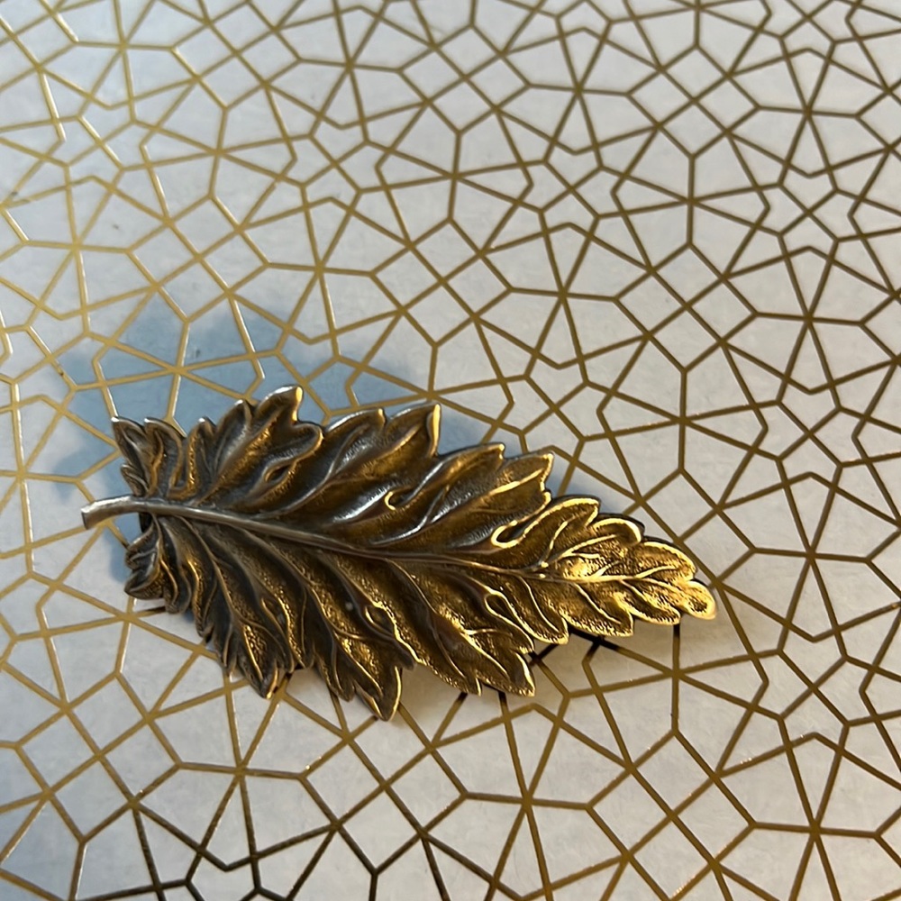 Vintage hair clip made in France